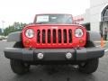 2013 Flame Red Jeep Wrangler Sport 4x4  photo #2
