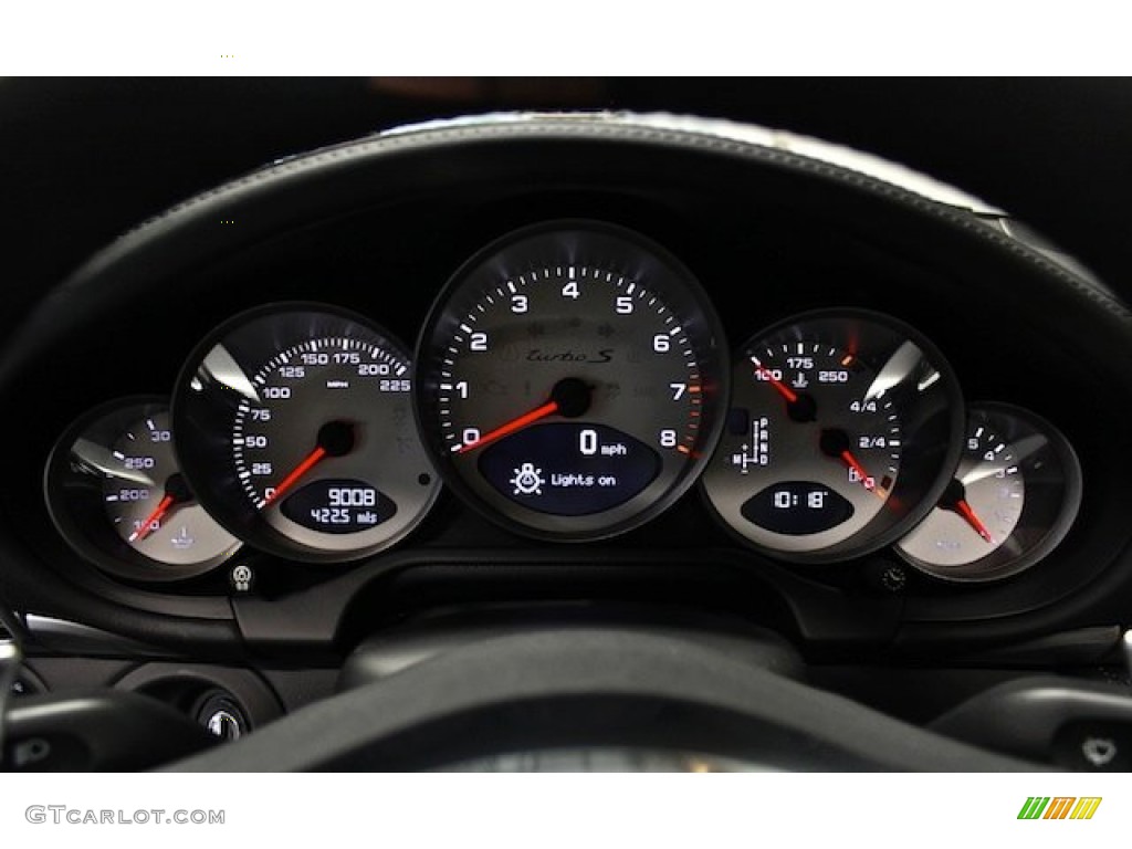 2011 Porsche 911 Turbo S Coupe Gauges Photo #82451457