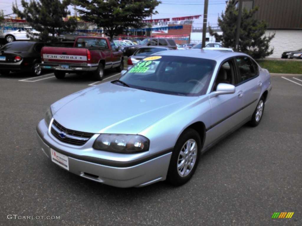 2002 Impala  - Galaxy Silver Metallic / Medium Gray photo #1