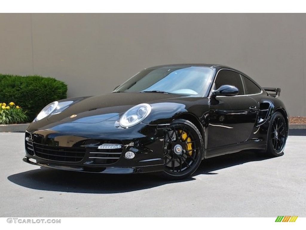 Black 2011 Porsche 911 Turbo S Coupe Exterior Photo #82451666