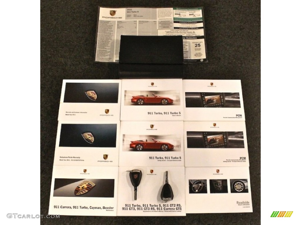 2011 Porsche 911 Turbo S Coupe Books/Manuals Photo #82451686
