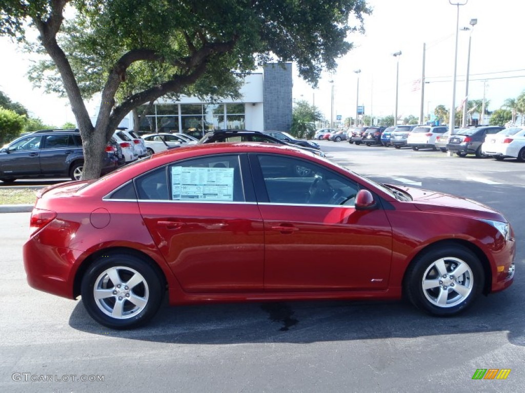 2014 Cruze LT - Crystal Red Tintcoat / Jet Black photo #7