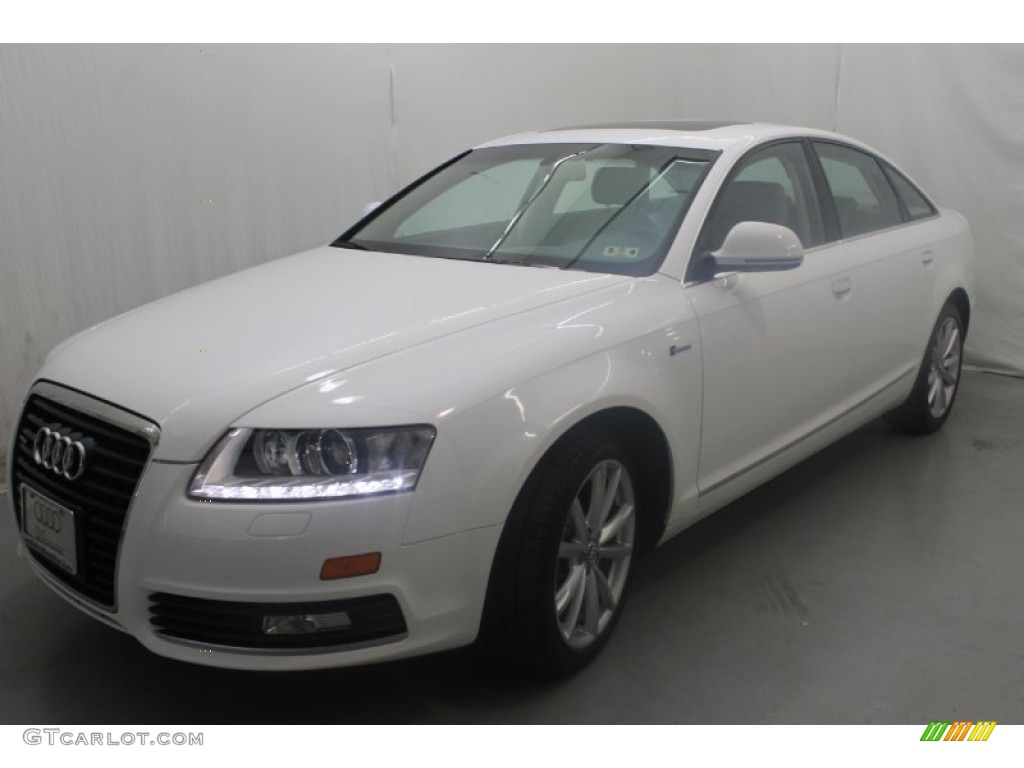 Ibis White 2010 Audi A6 3.0 TFSI quattro Sedan Exterior Photo #82452089
