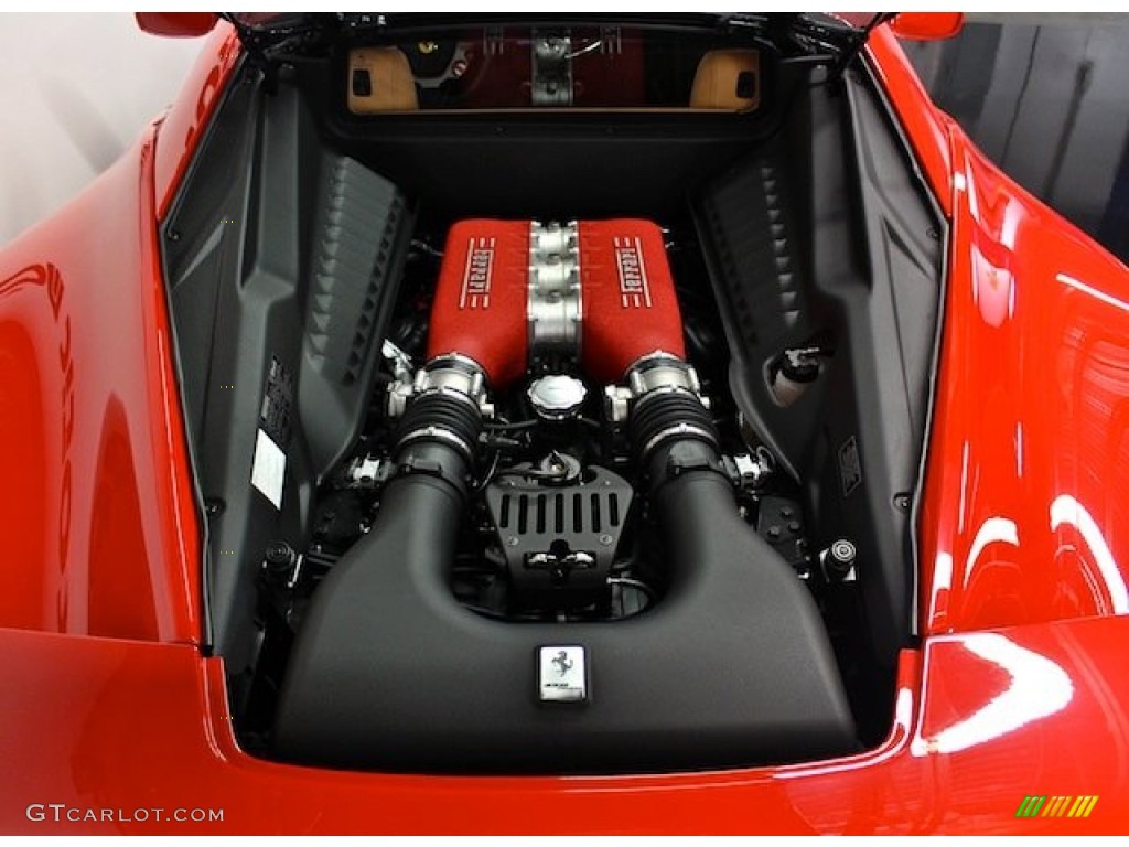 2010 Ferrari 458 Italia 4.5 Liter GDI DOHC 32-Valve VVT V8 Engine Photo #82452359
