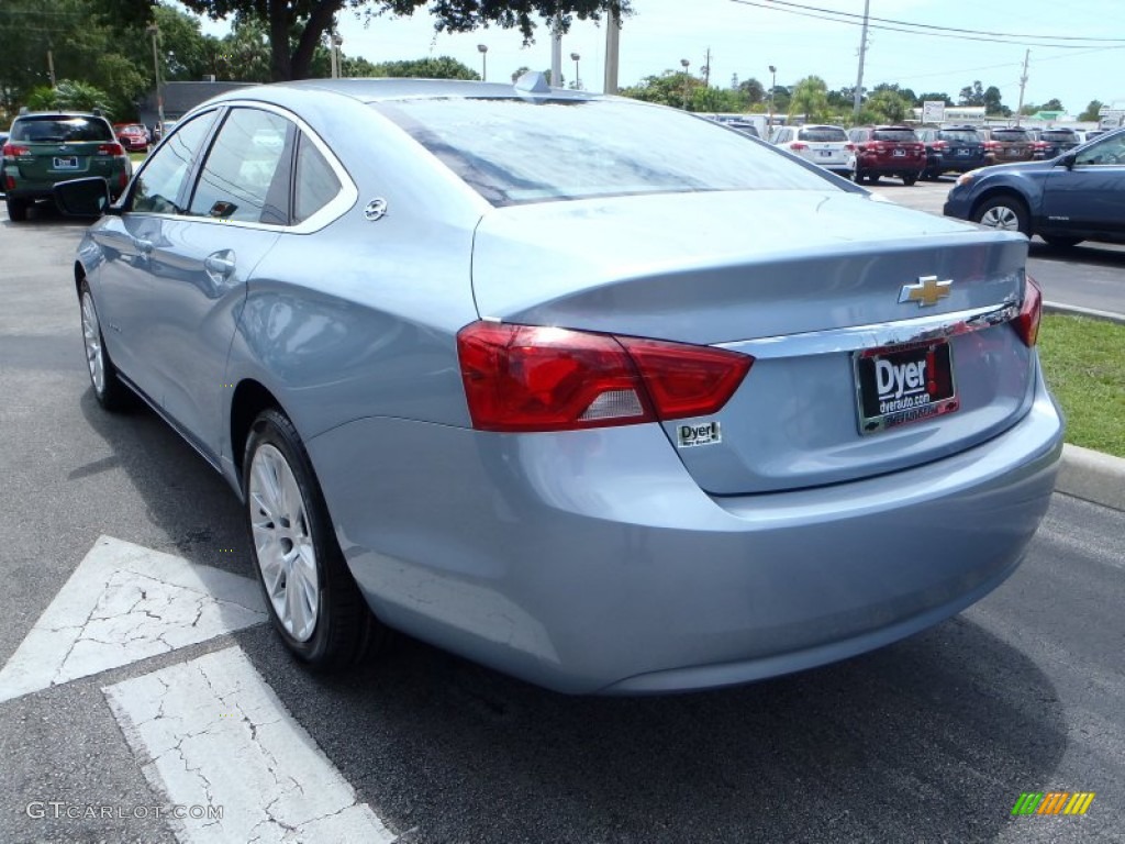2014 Impala LS - Silver Topaz Metallic / Jet Black/Dark Titanium photo #4