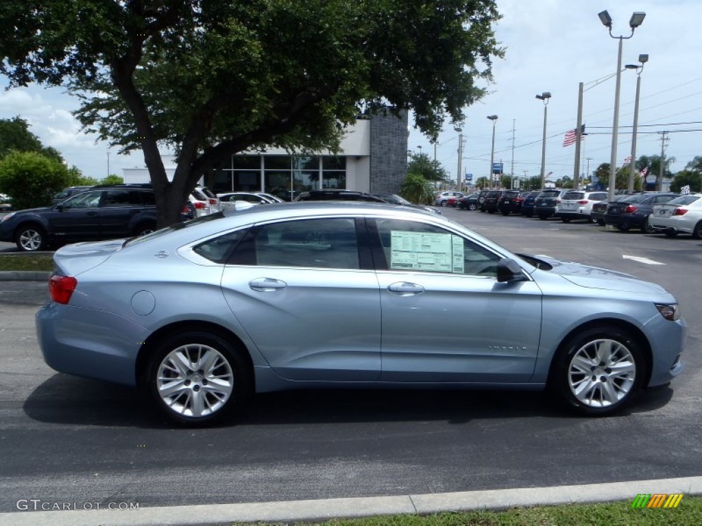 2014 Impala LS - Silver Topaz Metallic / Jet Black/Dark Titanium photo #6