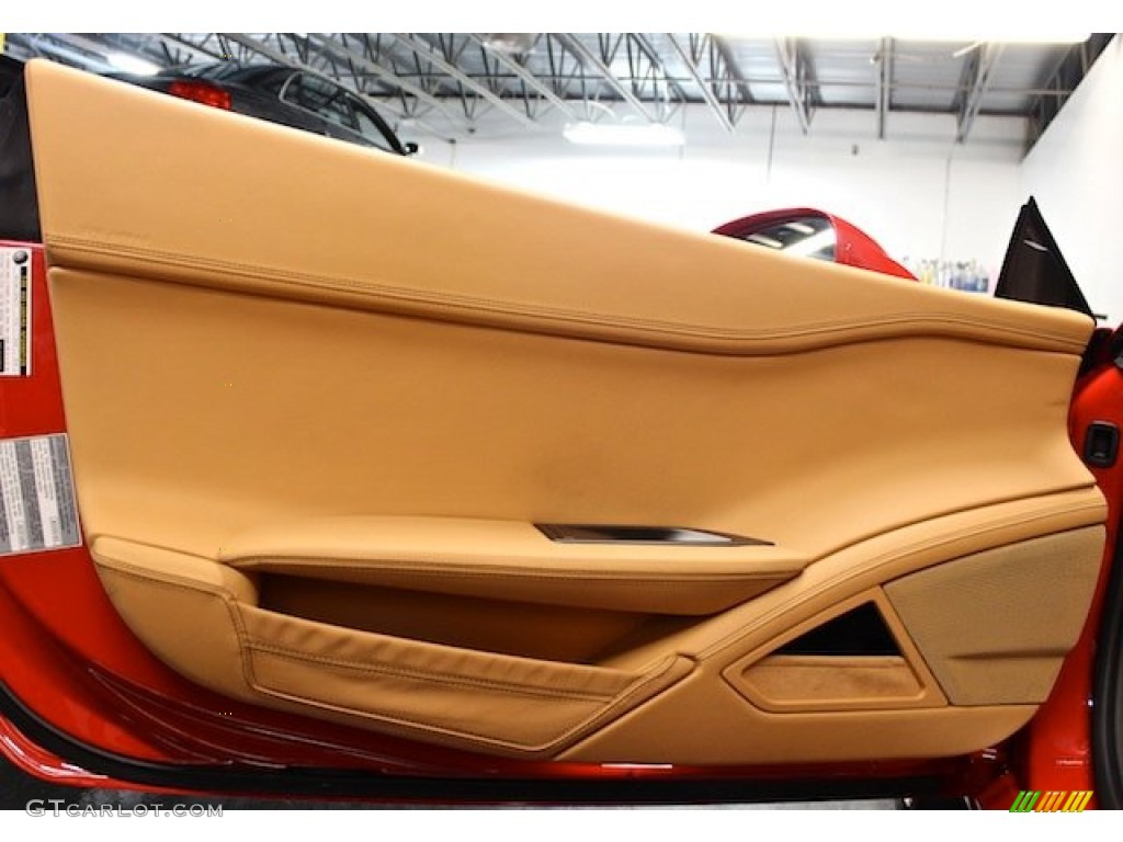2010 Ferrari 458 Italia Beige Door Panel Photo #82452495