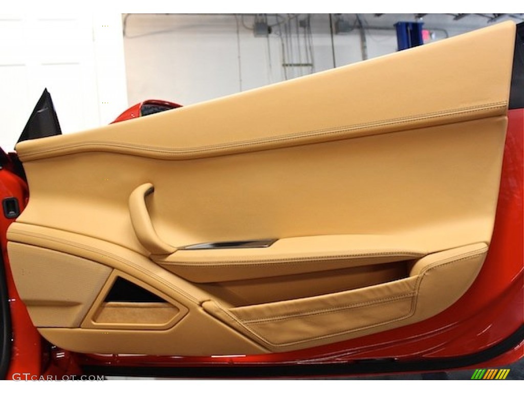 2010 Ferrari 458 Italia Beige Door Panel Photo #82452521