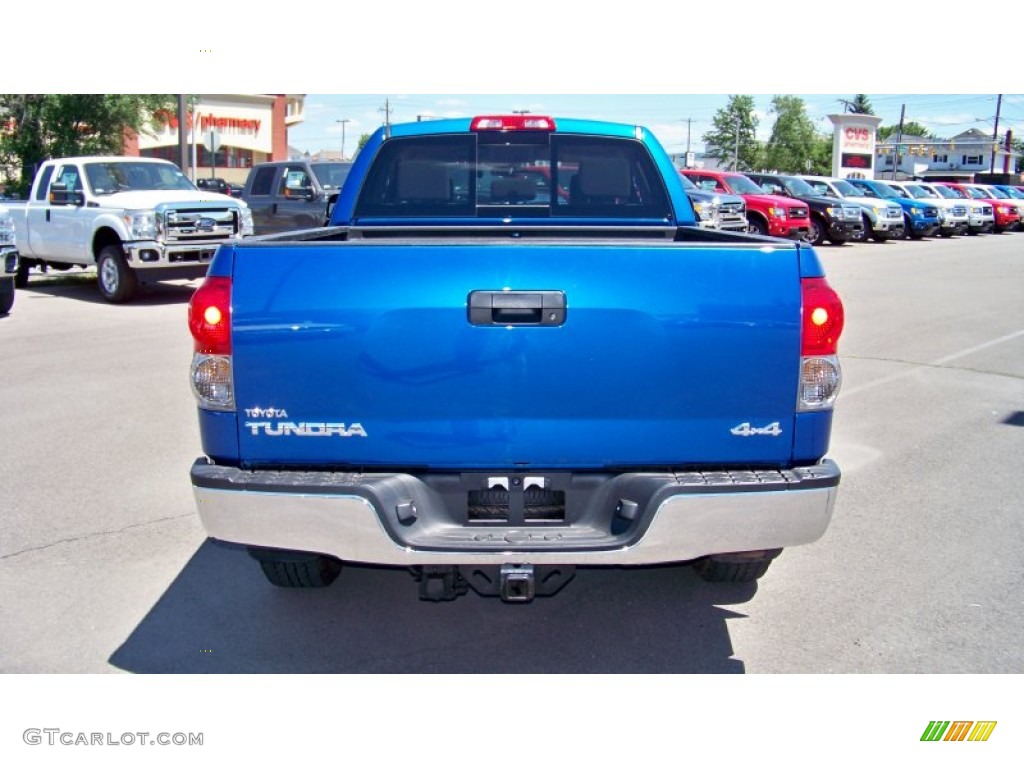 2008 Tundra SR5 TRD Double Cab 4x4 - Blue Streak Metallic / Graphite Gray photo #6