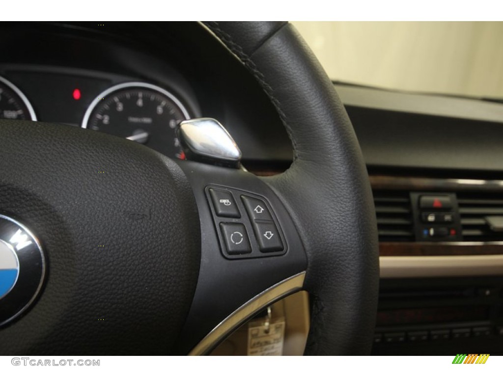 2010 3 Series 335i Convertible - Black Sapphire Metallic / Cream Beige photo #25