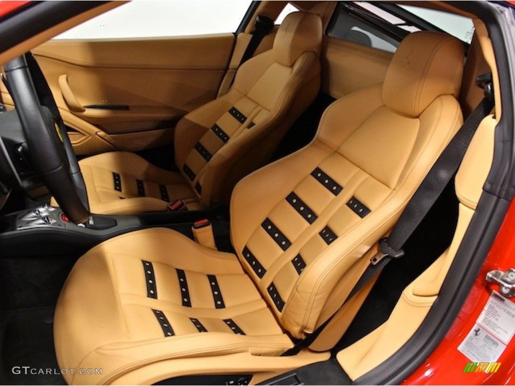 Beige Interior 2010 Ferrari 458 Italia Photo #82452611