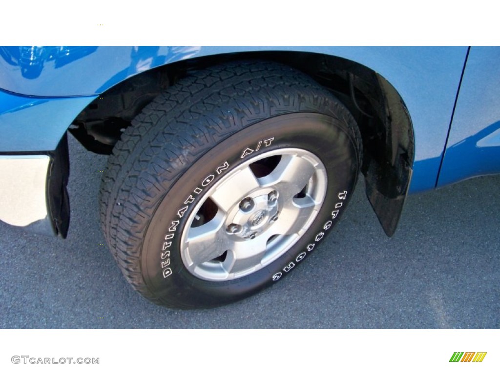 2008 Tundra SR5 TRD Double Cab 4x4 - Blue Streak Metallic / Graphite Gray photo #10
