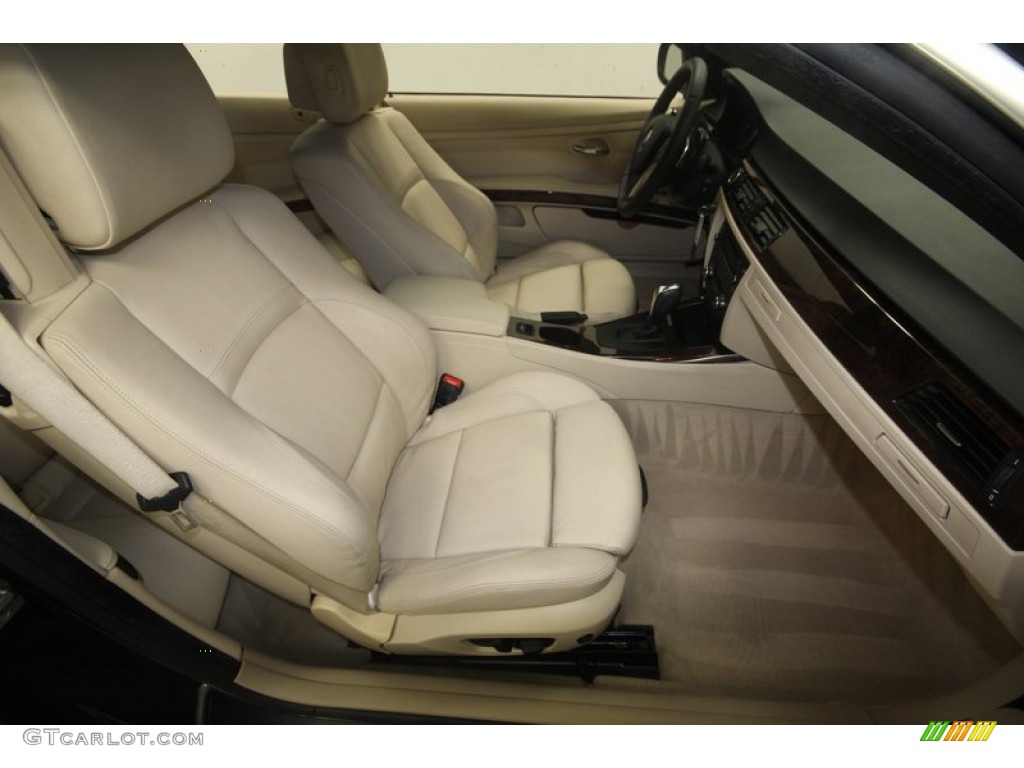 2010 3 Series 335i Convertible - Black Sapphire Metallic / Cream Beige photo #34