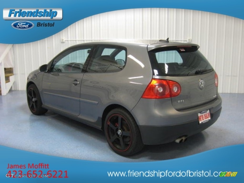 2006 GTI 2.0T - Silverstone Grey / Interlagos Plaid Cloth photo #5