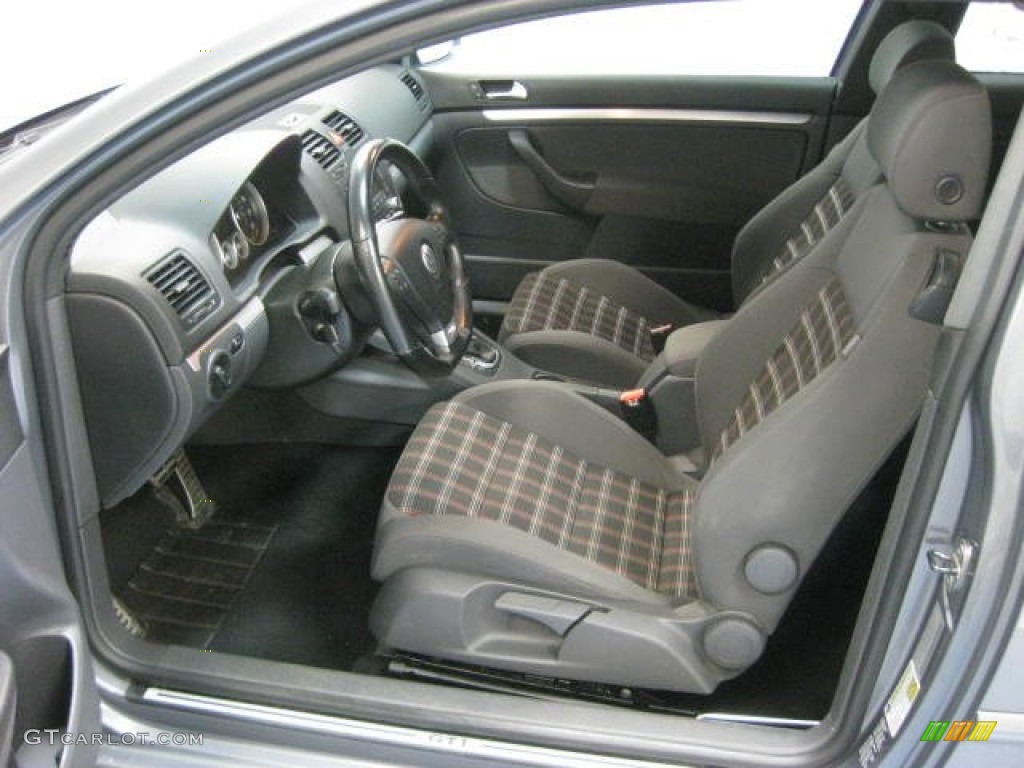 2006 GTI 2.0T - Silverstone Grey / Interlagos Plaid Cloth photo #6