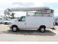 Oxford White - E Series Van E350 Commercial Van Ladder Photo No. 14