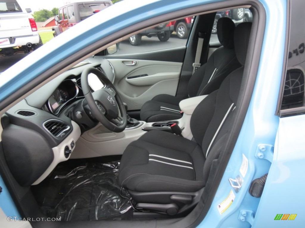 2013 Dart SXT - Laguna Blue / Black/Light Diesel Gray photo #10