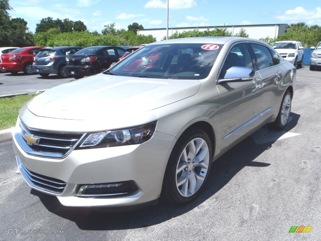 2014 Impala LTZ - Champagne Silver Metallic / Jet Black photo #1