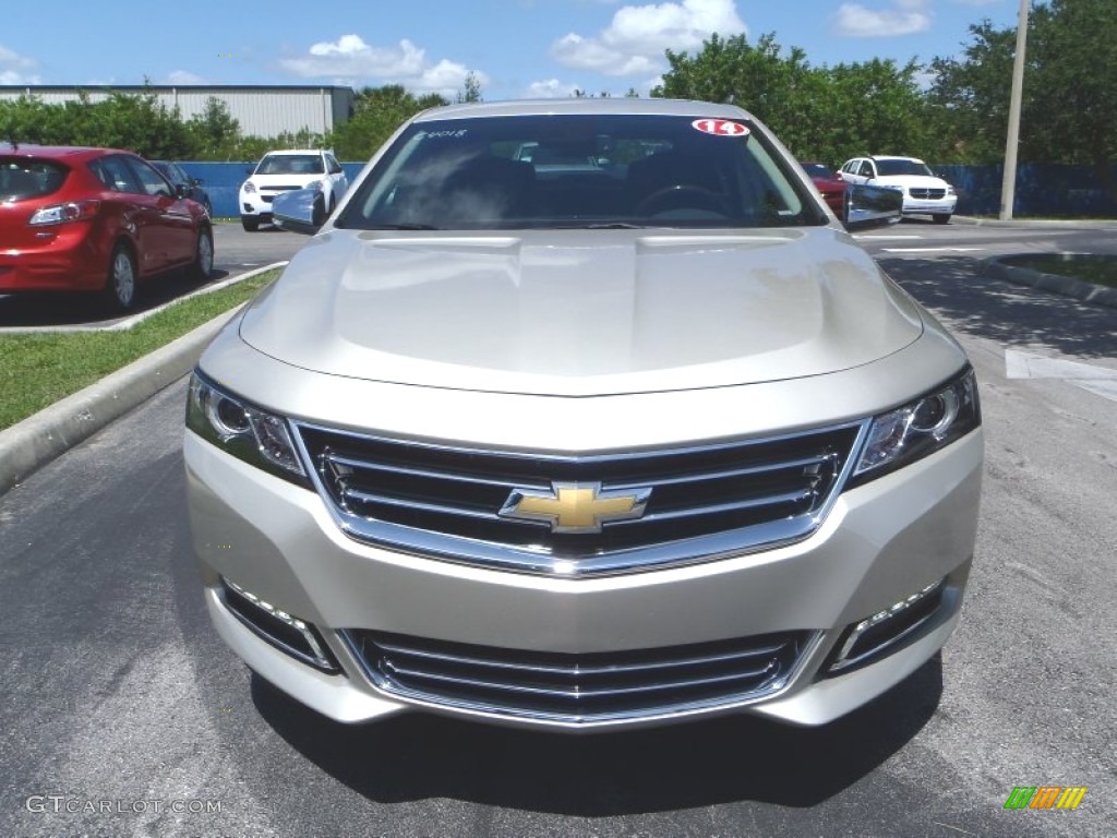 2014 Impala LTZ - Champagne Silver Metallic / Jet Black photo #2
