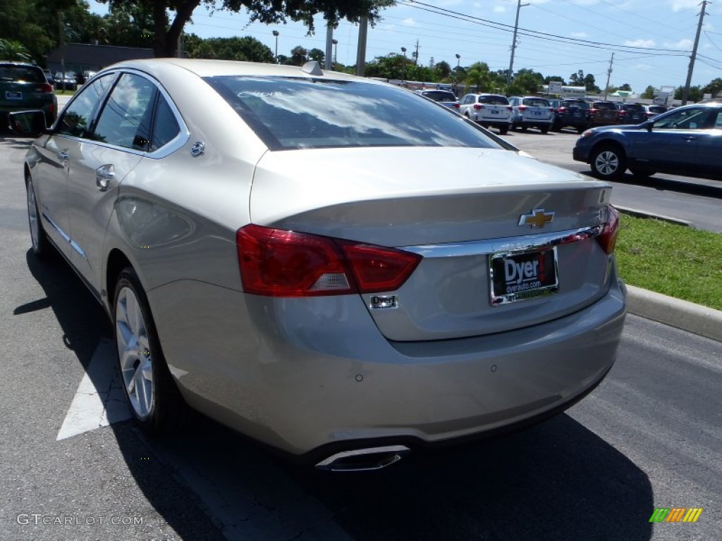 2014 Impala LTZ - Champagne Silver Metallic / Jet Black photo #4