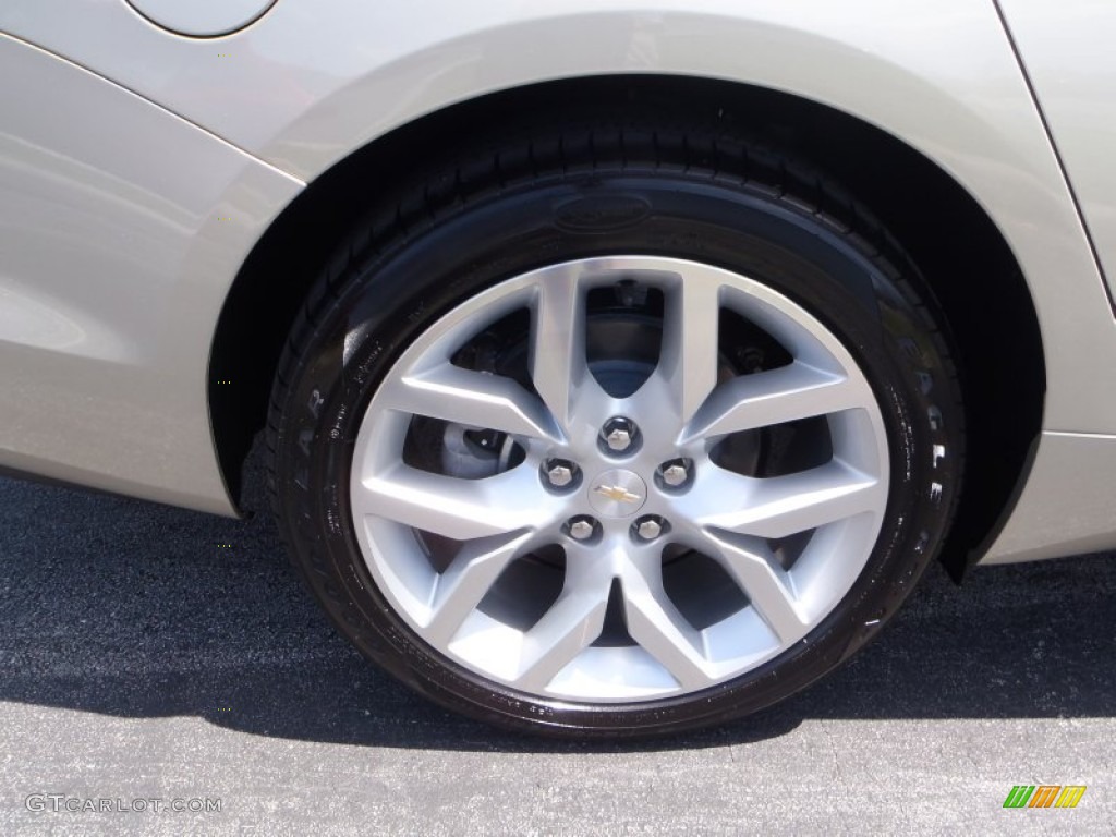 2014 Impala LTZ - Champagne Silver Metallic / Jet Black photo #8