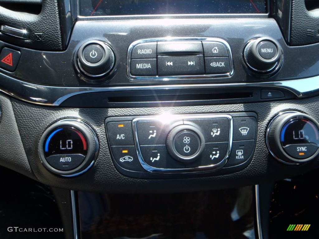 2014 Impala LTZ - Champagne Silver Metallic / Jet Black photo #17