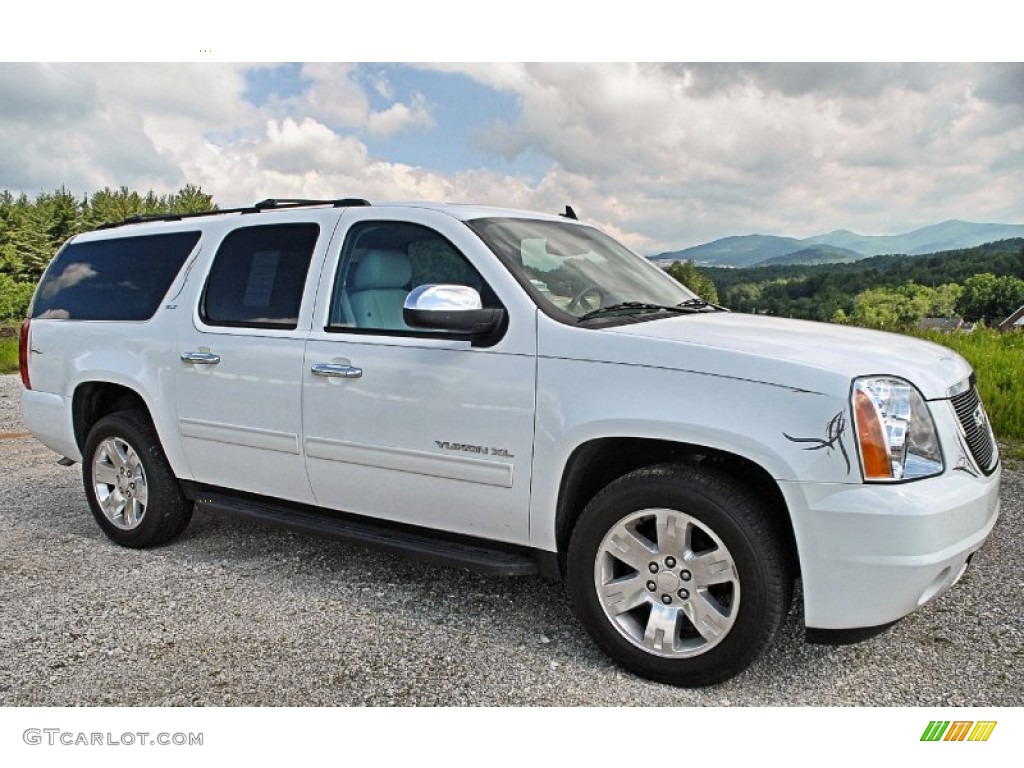 Summit White 2010 GMC Yukon XL SLT 4x4 Exterior Photo #82454267