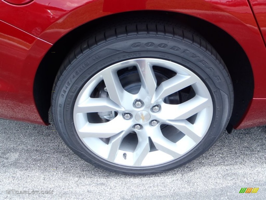 2014 Impala LTZ - Crystal Red Tintcoat / Jet Black photo #8