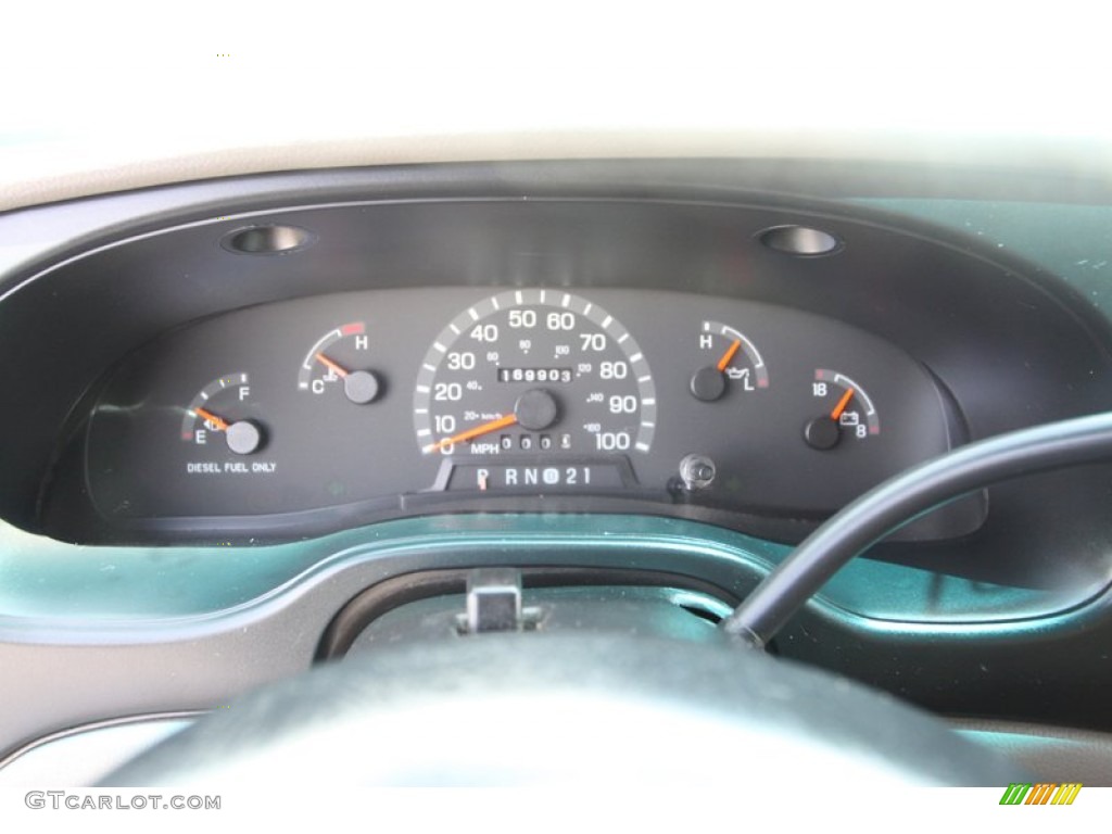2000 Ford E Series Van E350 Commercial Van Ladder Gauges Photos