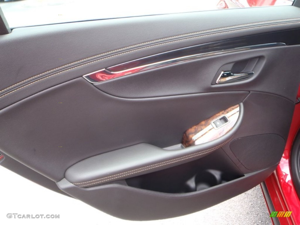2014 Impala LTZ - Crystal Red Tintcoat / Jet Black photo #25
