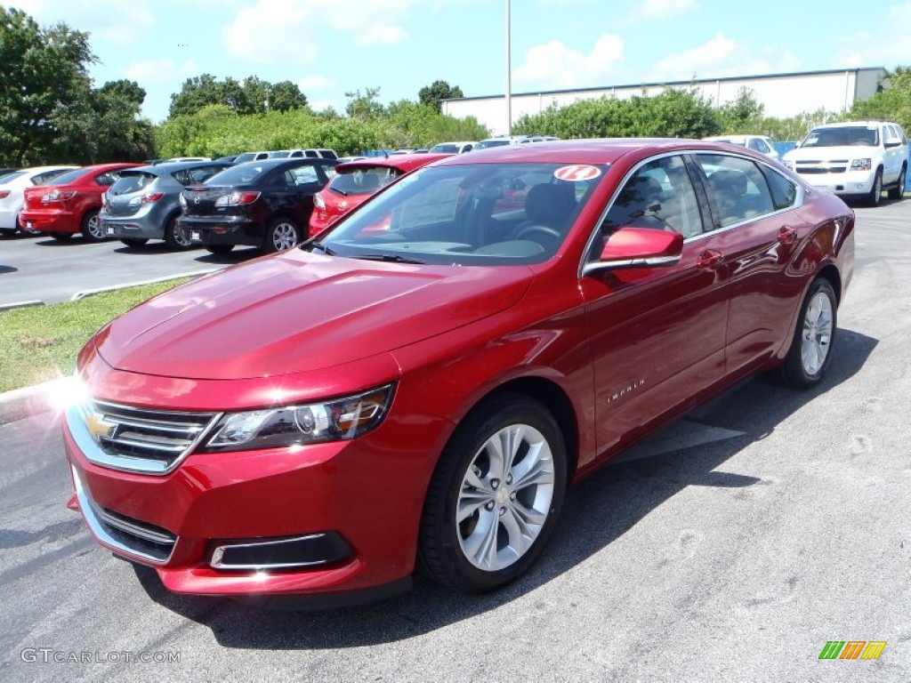 Crystal Red Tintcoat 2014 Chevrolet Impala LT Exterior Photo #82455041