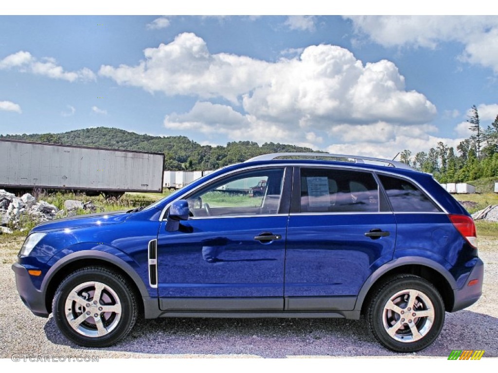 2012 Captiva Sport LS - Blue Topaz Metallic / Black photo #5