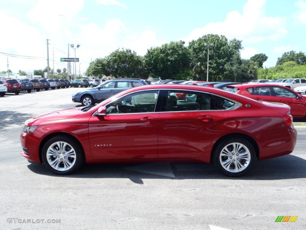Crystal Red Tintcoat 2014 Chevrolet Impala LT Exterior Photo #82455082