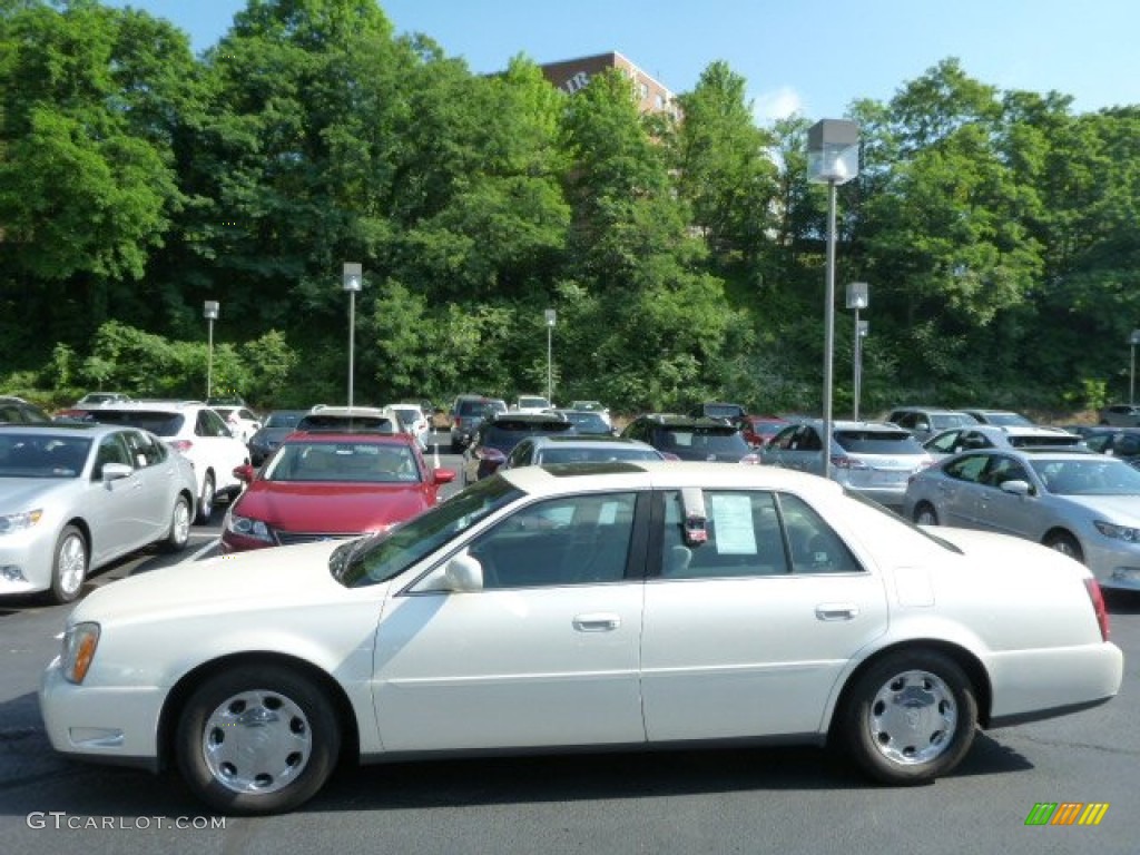 2002 DeVille DHS - White Diamond Pearl / Neutral Shale photo #2