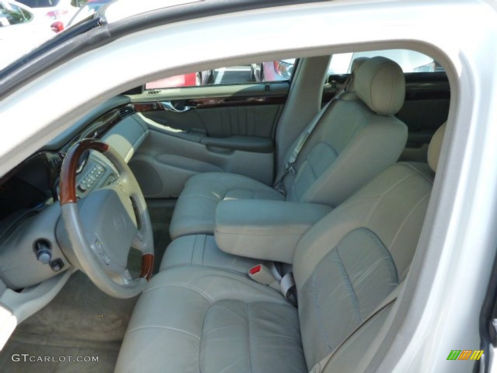 2002 DeVille DHS - White Diamond Pearl / Neutral Shale photo #4