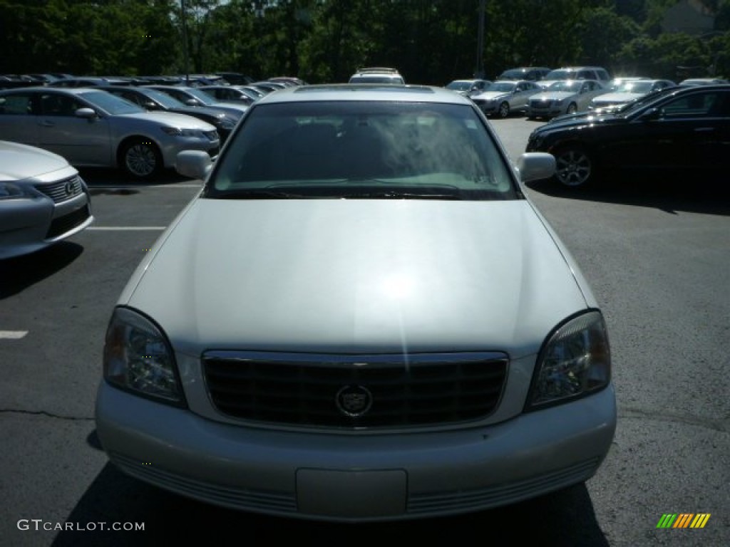 2002 DeVille DHS - White Diamond Pearl / Neutral Shale photo #14
