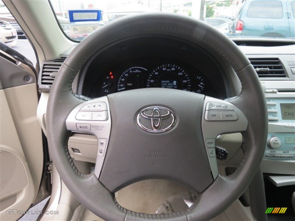 2008 Camry Hybrid - Desert Sand Mica / Bisque photo #17