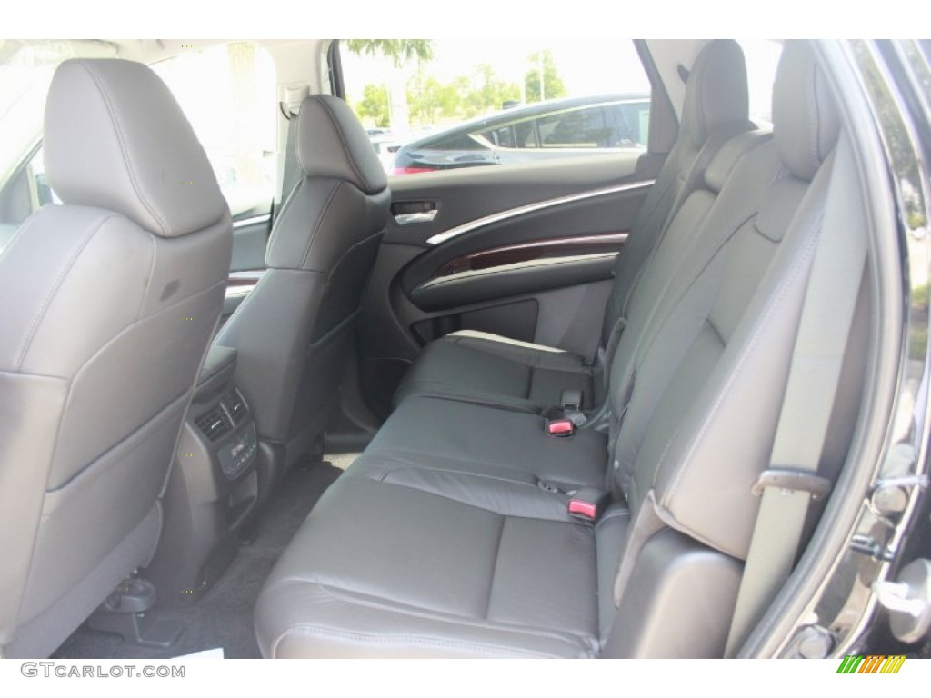 2014 Acura MDX Technology Rear Seat Photo #82456184