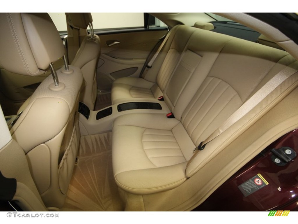 2007 CLS 550 - Barolo Red Metallic / Cashmere photo #14