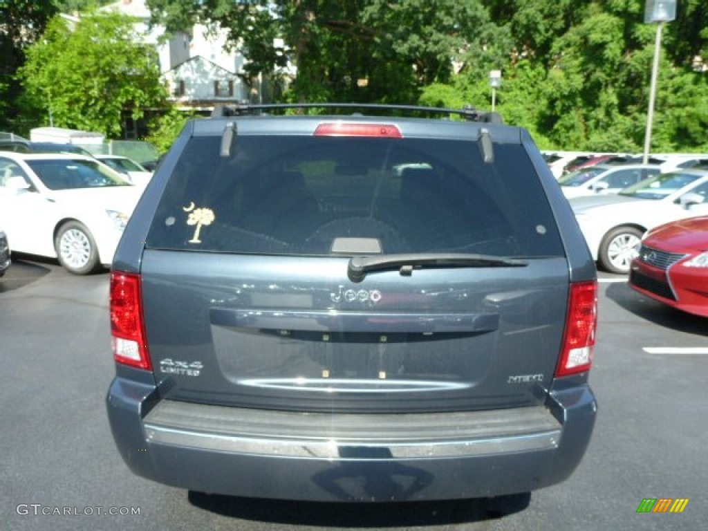 2008 Grand Cherokee Limited 4x4 - Steel Blue Metallic / Dark Slate Gray/Light Graystone photo #12