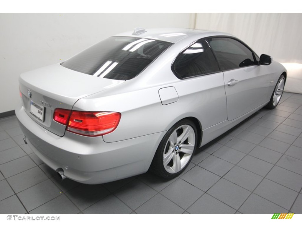 2010 3 Series 335i Coupe - Titanium Silver Metallic / Gray Dakota Leather photo #10