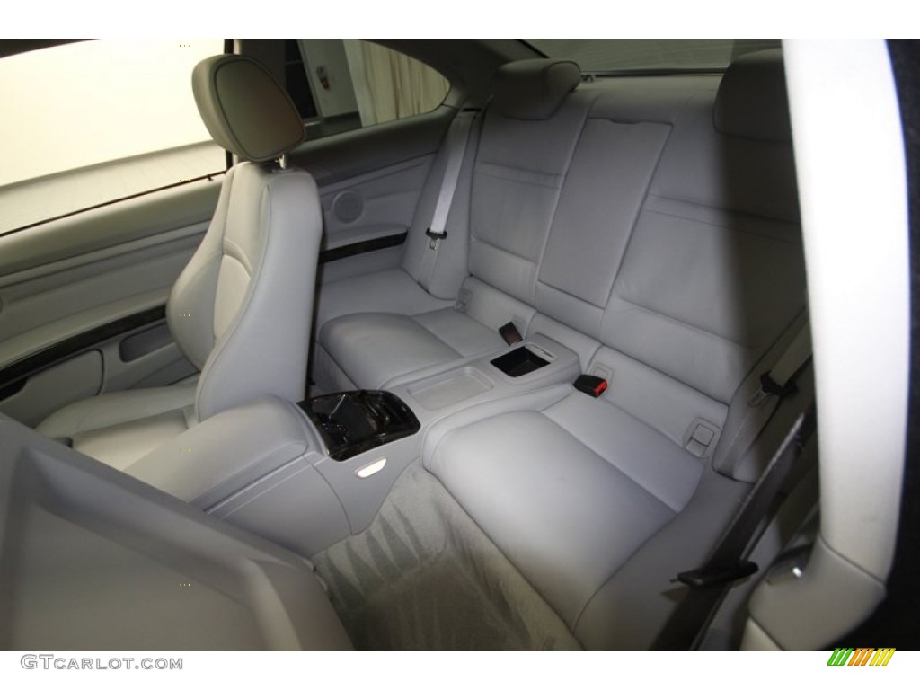 Gray Dakota Leather Interior 2010 BMW 3 Series 335i Coupe Photo #82457463