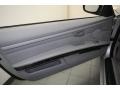 2010 BMW 3 Series Gray Dakota Leather Interior Door Panel Photo