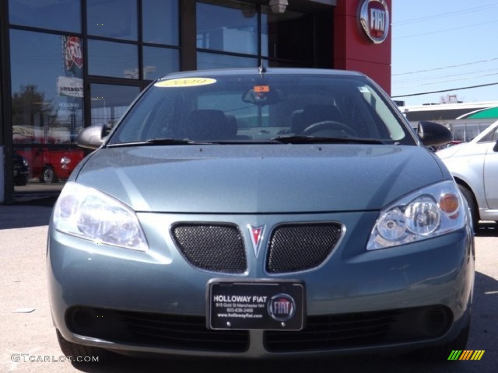 2009 G6 Sedan - Silver Green Metallic / Ebony photo #2