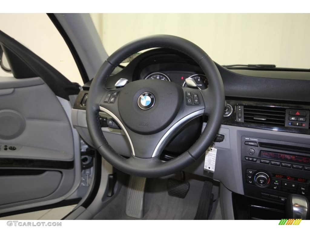 2010 3 Series 335i Coupe - Titanium Silver Metallic / Gray Dakota Leather photo #25