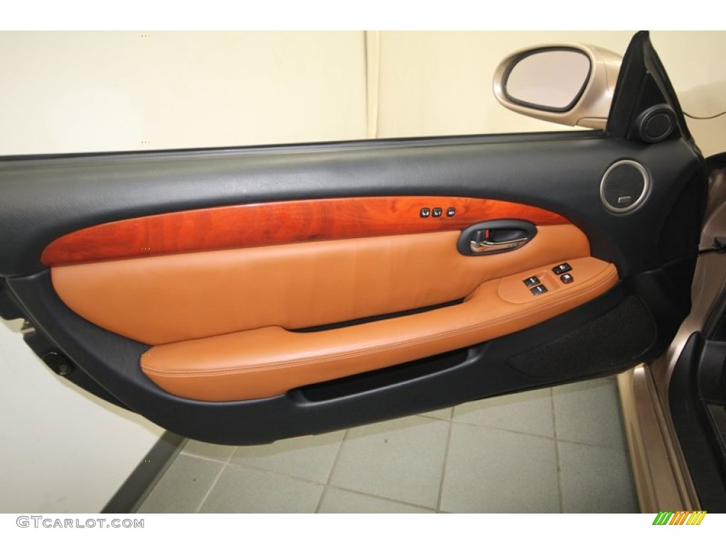 2003 Lexus SC 430 Saddle Door Panel Photo #82458284