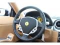 2008 Ferrari 612 Scaglietti Beige Interior Steering Wheel Photo
