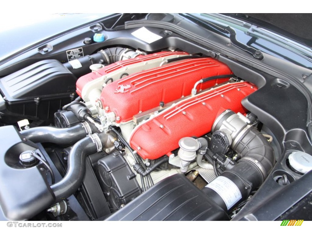 2008 Ferrari 612 Scaglietti F1A Engine Photos