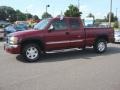 2004 Sport Red Metallic GMC Sierra 1500 SLE Extended Cab 4x4  photo #3