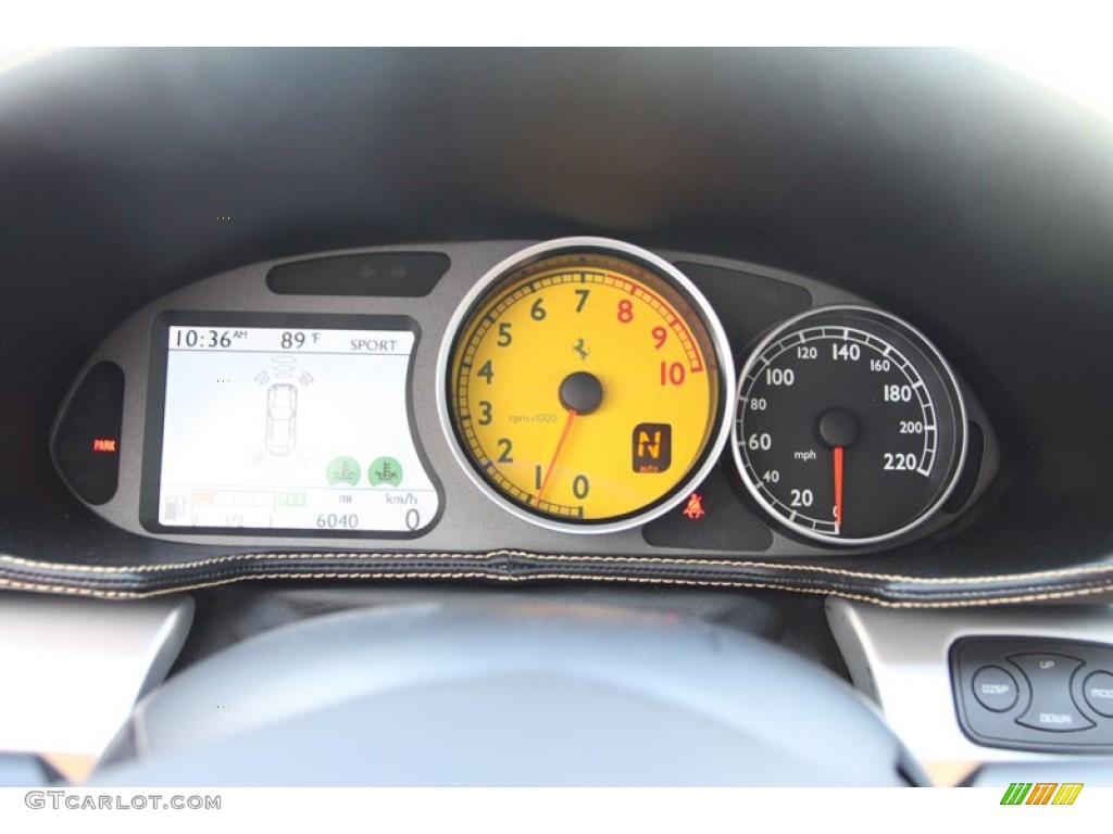 2008 Ferrari 612 Scaglietti F1A Gauges Photos